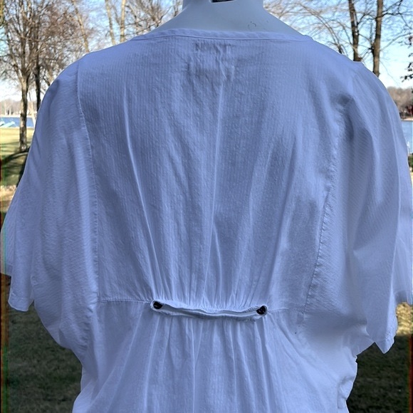 Cotton Ruff Hewn tunic or bathing suit coverup XL - Picture 4 of 10